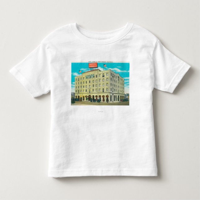 T-shirt Pour Les Tous Petits Vue extérieure de l'hôtel Carrillo (Devant)