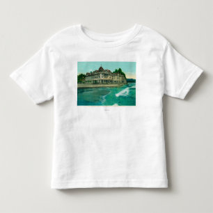 T-shirt Pour Les Tous Petits Vue extérieure de l'hôtel célèbre de Capitola