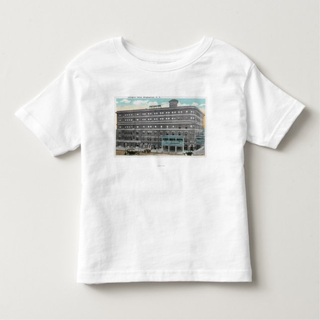 T-shirt Pour Les Tous Petits Vue extérieure de l'hôtel d'Arlington (Devant)