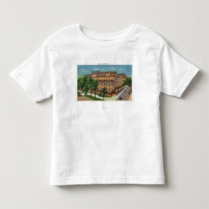 T-shirt Pour Les Tous Petits Vue extérieure de l'hôtel des USA