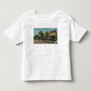 T-shirt Pour Les Tous Petits Vue extérieure de l'hôtel grand des syndicats # 