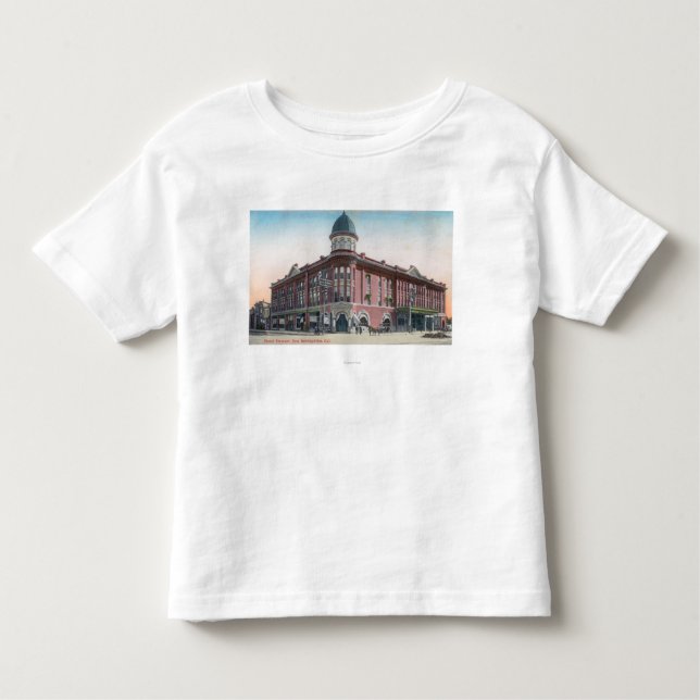 T-shirt Pour Les Tous Petits Vue extérieure de l'hôtel Stewart (Devant)