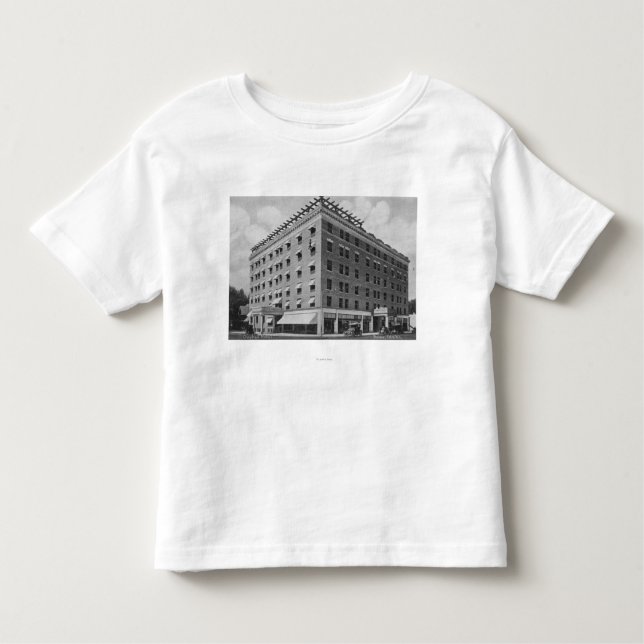 T-shirt Pour Les Tous Petits Vue extérieure de l'Owyhee HotelBoise, (Devant)