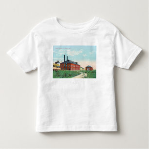T-shirt Pour Les Tous Petits Vue extérieure de l'usine de sucre