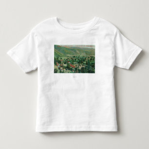 T-shirt Pour Les Tous Petits Vue extérieure de Paraiso Hot Springs et jardins
