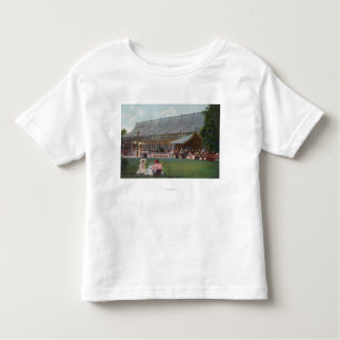 T-shirt Pour Les Tous Petits Vue extérieure de piste de patinage de parc