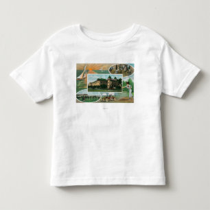 T-shirt Pour Les Tous Petits Vue extérieure de sanatorium et de vues
