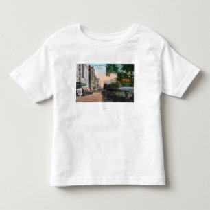 T-shirt Pour Les Tous Petits Vue extérieure de théâtre d'amphithéâtre sur 