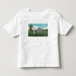 T-shirt Pour Les Tous Petits Vue extérieure de vieille magazine de poudre