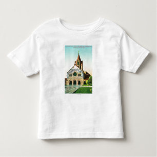 T-shirt Pour Les Tous Petits Vue extérieure d'église commémorative chez