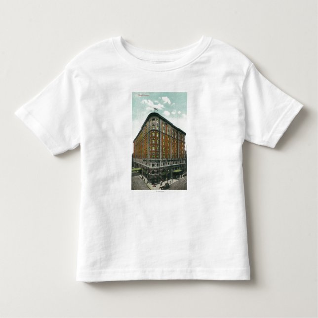 T-shirt Pour Les Tous Petits Vue extérieure d'hôtel Sénèque (Devant)