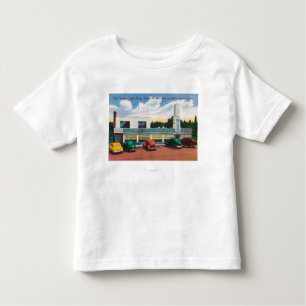 T-shirt Pour Les Tous Petits Vue extérieure du café-restaurant de tour