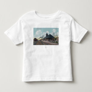 T-shirt Pour Les Tous Petits Vue extérieure du dépôt Boise, identification
