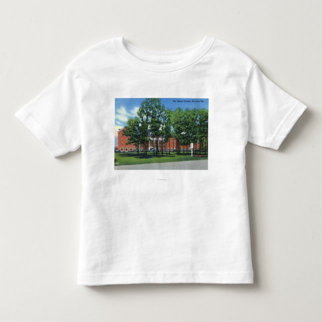 T-shirt Pour Les Tous Petits Vue extérieure du Gideon Putnam, Saratoga (Devant)