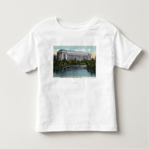 T-shirt Pour Les Tous Petits Vue extérieure du musée des beaux-arts de
