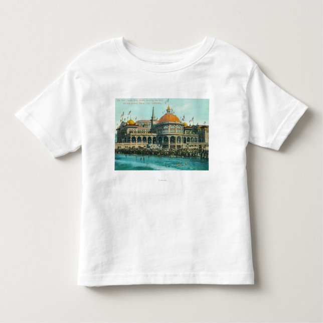T-shirt Pour Les Tous Petits Vue extérieure du nouveau casino de la plage (Devant)