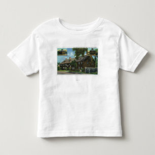 T-shirt Pour Les Tous Petits Vue extérieure du pi occidental et des Chambres d