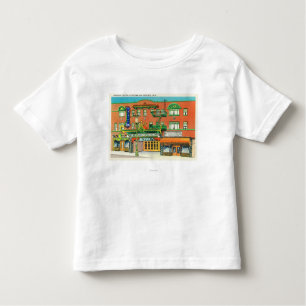 T-shirt Pour Les Tous Petits Vue extérieure du théâtre de mandarine,