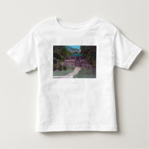 T-shirt Pour Les Tous Petits Vue extérieure d'un CottageCazadero, CA