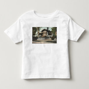 T-shirt Pour Les Tous Petits Vue extérieure d'un pavillon californien