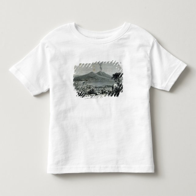 T-shirt Pour Les Tous Petits Vue générale de Naples (Devant)