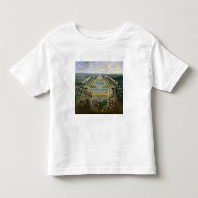 T-shirt Pour Les Tous Petits Vue générale du château (Devant)