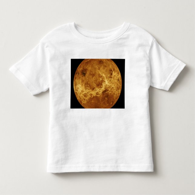 T-shirt Pour Les Tous Petits Vue globale de la surface de Vénus (Devant)