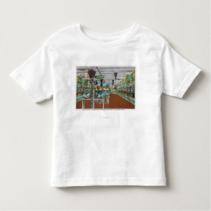 T-shirt Pour Les Tous Petits Vue intérieure d'aquarium de mer profonde