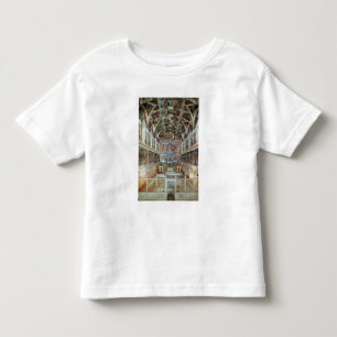 T-shirt Pour Les Tous Petits Vue intérieure de la chapelle de Sistine