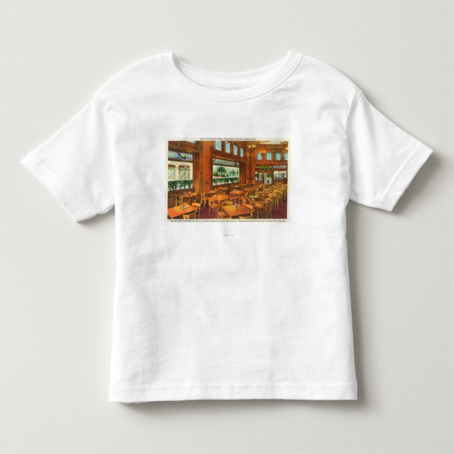 T-shirt Pour Les Tous Petits Vue intérieure du faisan d'or (Devant)