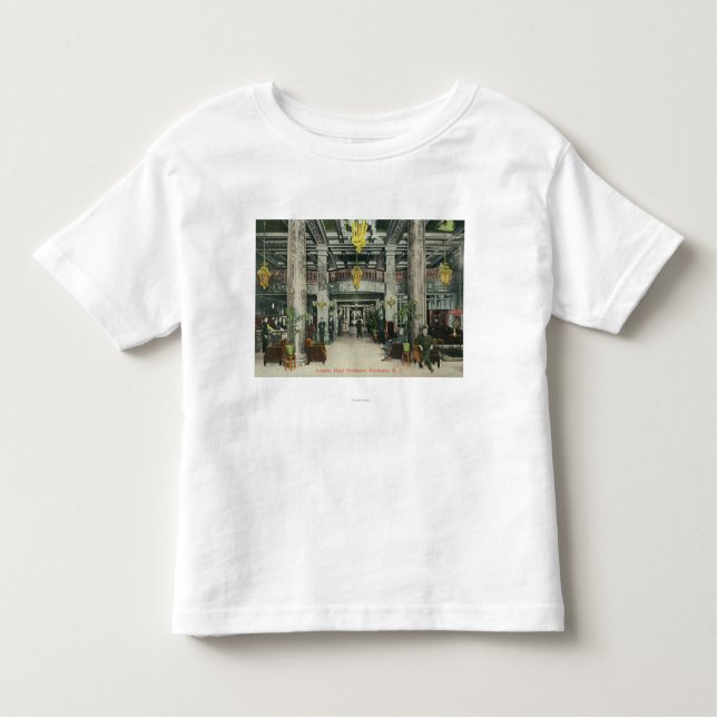 T-shirt Pour Les Tous Petits Vue intérieure du lobby de Rochester d'hôtel (Devant)