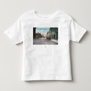 T-shirt Pour Les Tous Petits Vue occidentale de rue de houx de bâtiment de YMC
