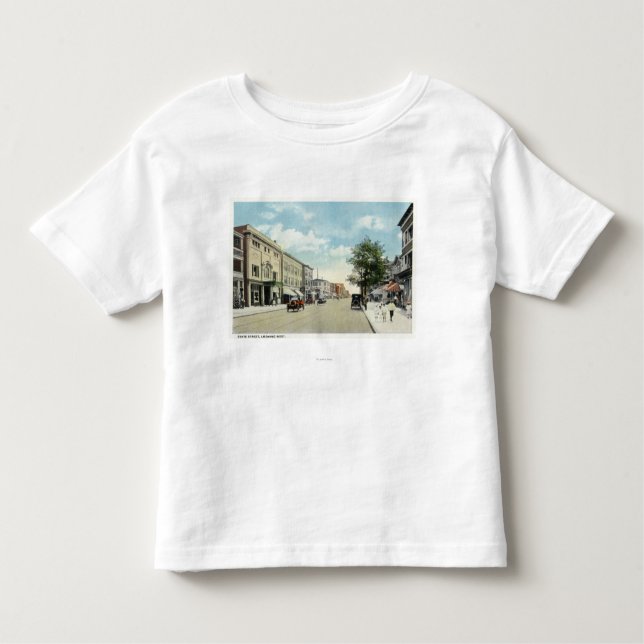T-shirt Pour Les Tous Petits Vue occidentale de rue d'état (Devant)