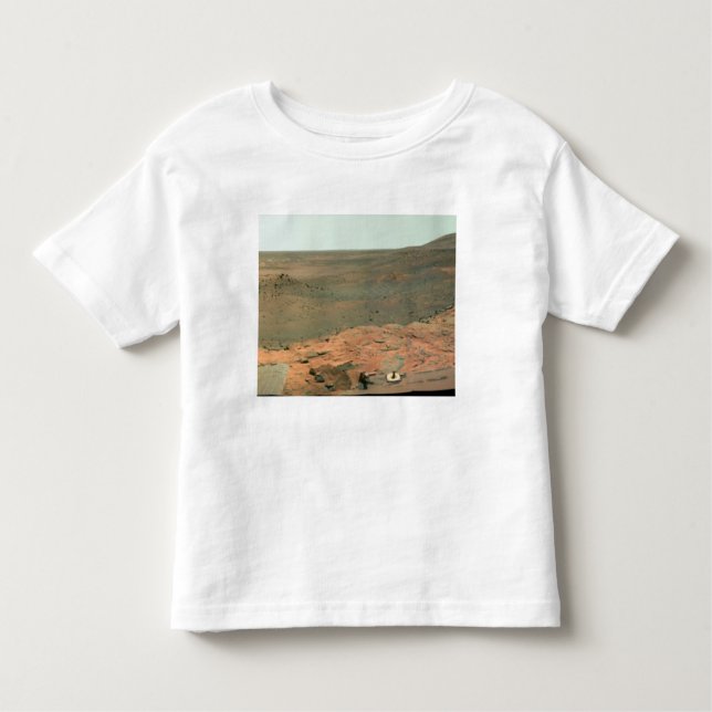 T-shirt Pour Les Tous Petits Vue panoramique de Mars (Devant)