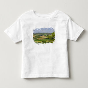 T-shirt Pour Les Tous Petits Vue panoramique de terres agricoles au sud d'Arcad