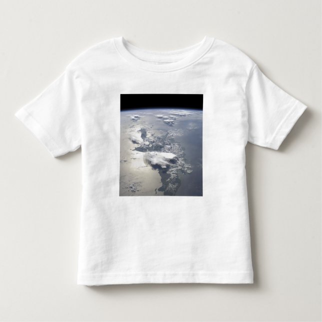 T-shirt Pour Les Tous Petits Vue panoramique sur l'île d'Hispaniola (Devant)