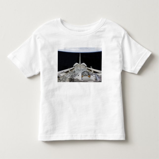 T-shirt Pour Les Tous Petits Vue partielle de la navette spatiale (Devant)