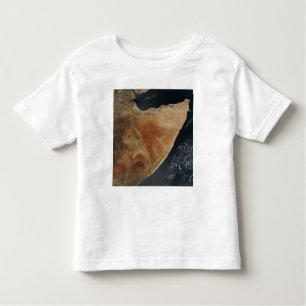 T-shirt Pour Les Tous Petits Vue satellite de la Corne de l'Afrique