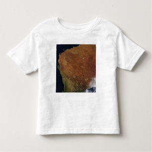 T-shirt Pour Les Tous Petits Vue satellite de l'Australie occidentale