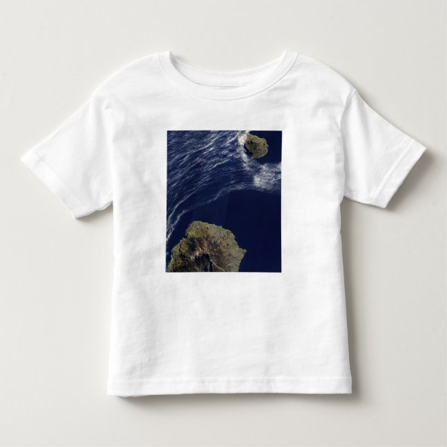 T-shirt Pour Les Tous Petits Vue satellite des Îles-du-Prince-Édouard (Devant)