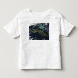 T-shirt Pour Les Tous Petits Vue satellite du Cuba
