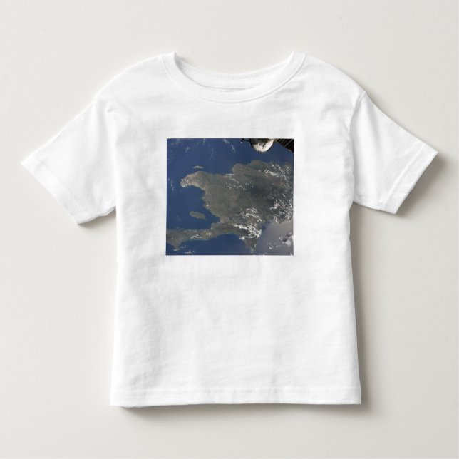 T-shirt Pour Les Tous Petits Vue sur l'île caribéenne d'Hispaniola (Devant)