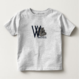 T-shirt Pour Les Tous Petits W est pour Warthog