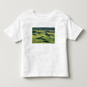 T-shirt Pour Les Tous Petits WA, comté de Whitman, terres agricoles de Palouse,