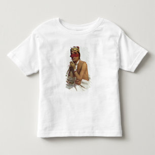 T-shirt Pour Les Tous Petits Wa-Fin de support-Boesh-Kaa, un chef de Chippeway