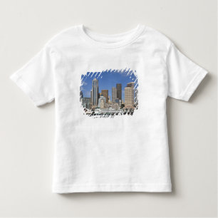 T-shirt Pour Les Tous Petits WA, Seattle, Seattle, skyline avec ferry boat