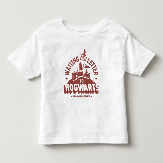 T-shirt Pour Les Tous Petits Waiting for my Letter to HOGWARTS™ (Devant)