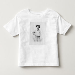 T-shirt Pour Les Tous Petits Walt Whitman, frontispice au 'feuille de