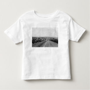 T-shirt Pour Les Tous Petits Wasco, photographie de vue d'oeil d'oiseaux de