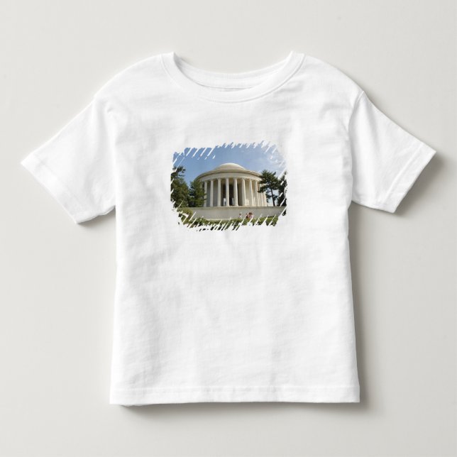 T-shirt Pour Les Tous Petits Washington, DC. Mémorial Thomas Jefferson (Devant)